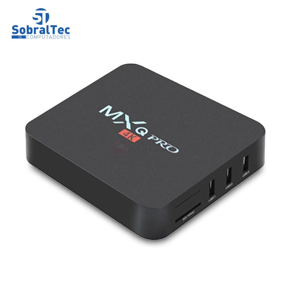 Tv Box 4k Android 7.1 MxQ Pro Ultra Hd Wifi Quad Core Mem 2Gb 32Gb