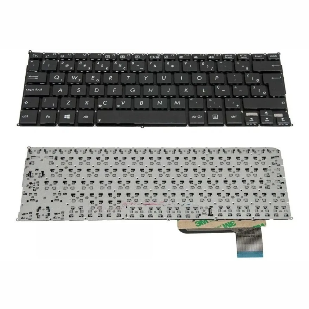 Teclado Notebook Asus X201 X201E S200 S200E X202E Sem Moldura Pn 9Z.N8KSQ.20E 9Z