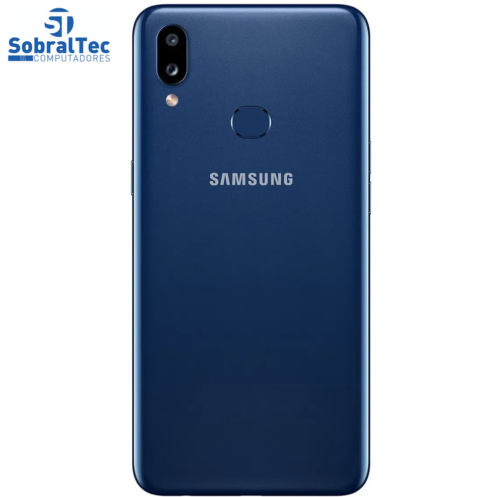 Smartphone Samsung Galaxy A10s 32GB  4G - Octa-Core 2GB RAM 6,2” Câm. Dupla + Selfie 8MP- Azul