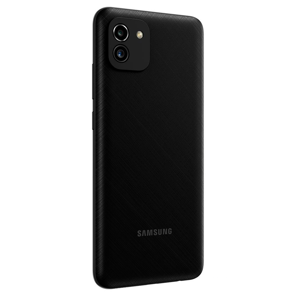 Smartphone Samsung Galaxy A03, 64Gb 4GB RAM, Octa Core, Câmera Dupla 48MP, Tela Infinita 6.5, Preto - SM-A035M/DS