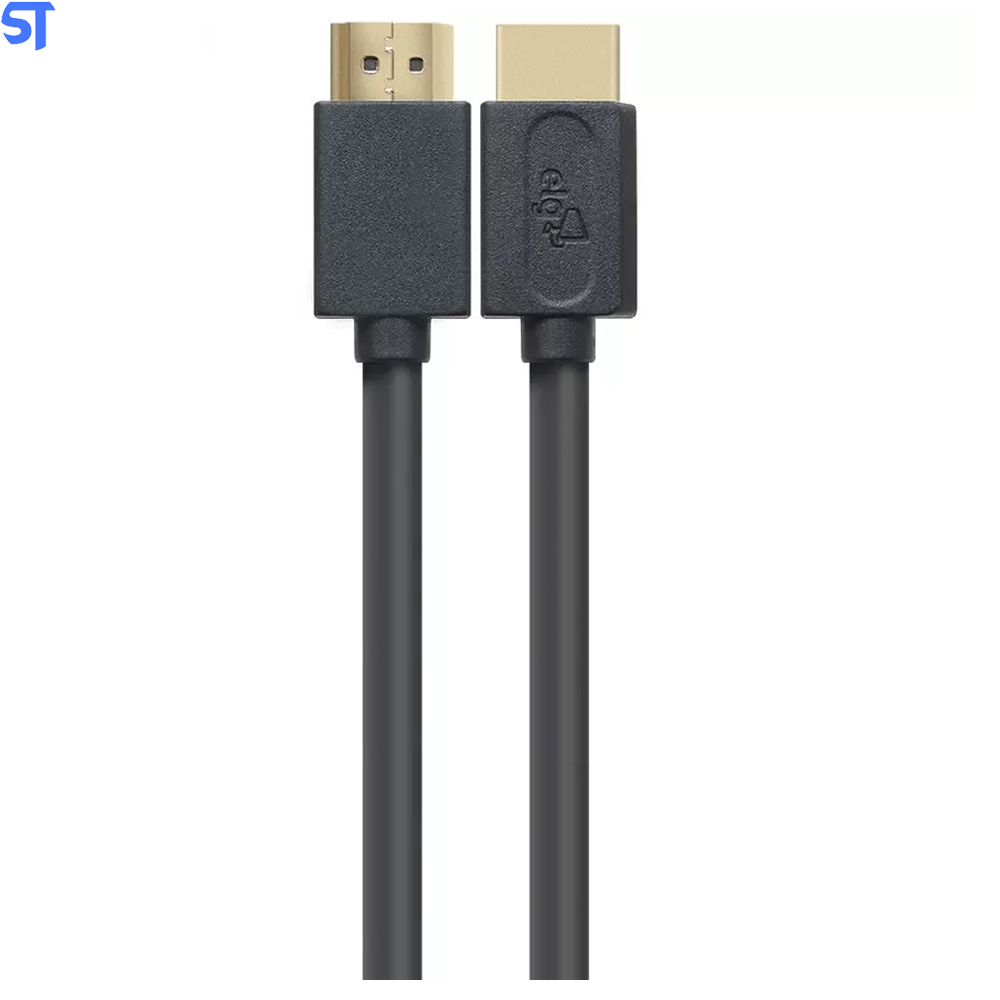 Cabo HDMI 4K 2.0v 1,8m HS18L - 19 Pinos Adaptador 90 ELG