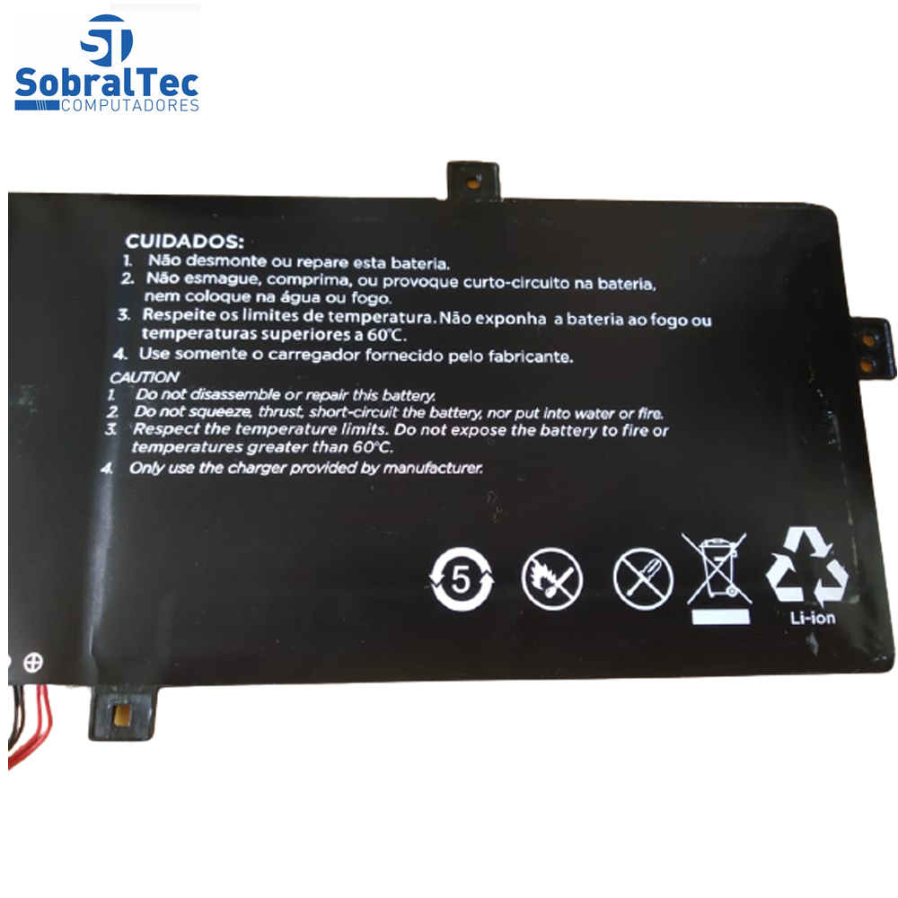 Bateria Notebook Positivo Q232A 3.8v 10000 mAh 38wh