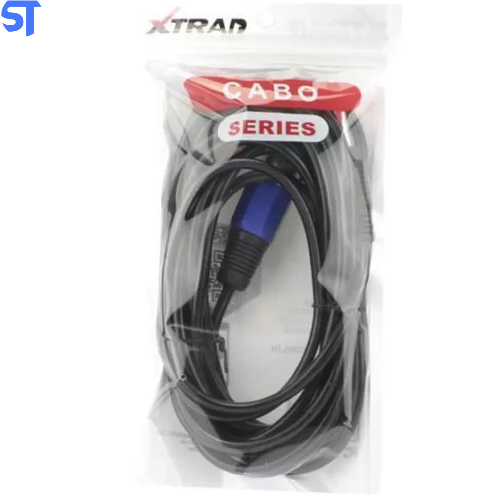 Cabo Para Microfone P10 Macho Mono Xlr Fêmea Xtrad XT-5326