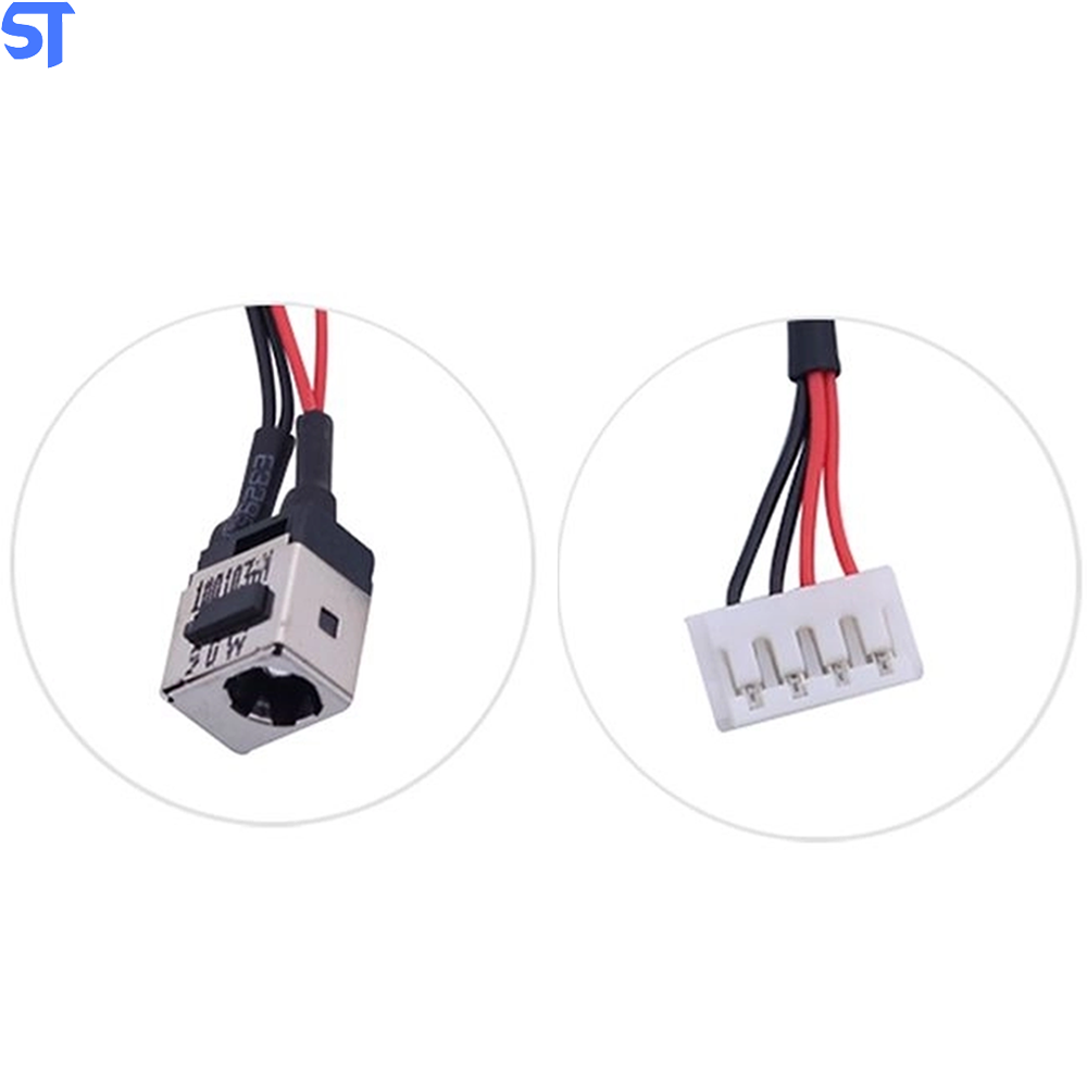 Conector Dc Jack Compativel Com Cce Ultrathin Ultra Thin T325 T345 T345 T745 - 5.5X2.5Mm - Com Cabo