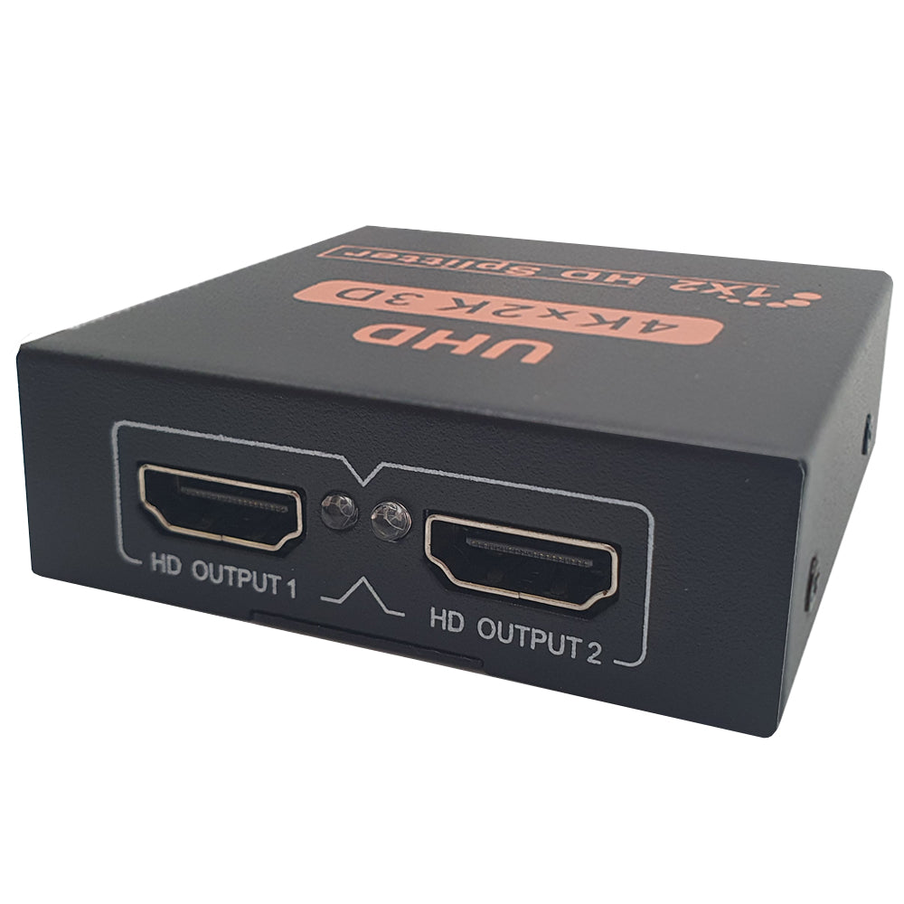Switch Duplicador Splitter Hdmi 1 Entrada X 2 Saidas Divisor 4K 1.4 3D Hub