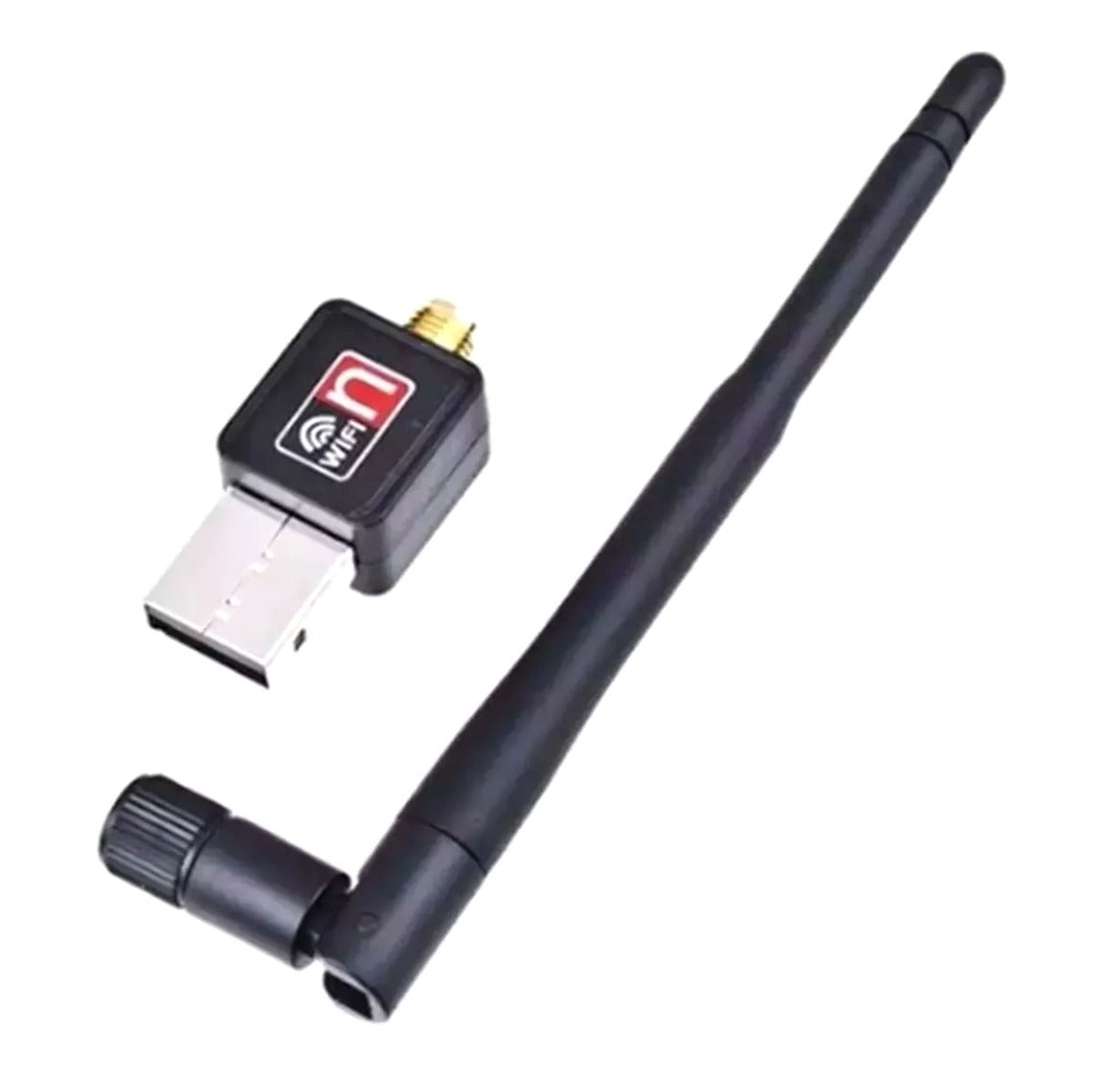 Adaptador Wi-Fi Usb Com Antena 802.iin 1200 mbps Wireless