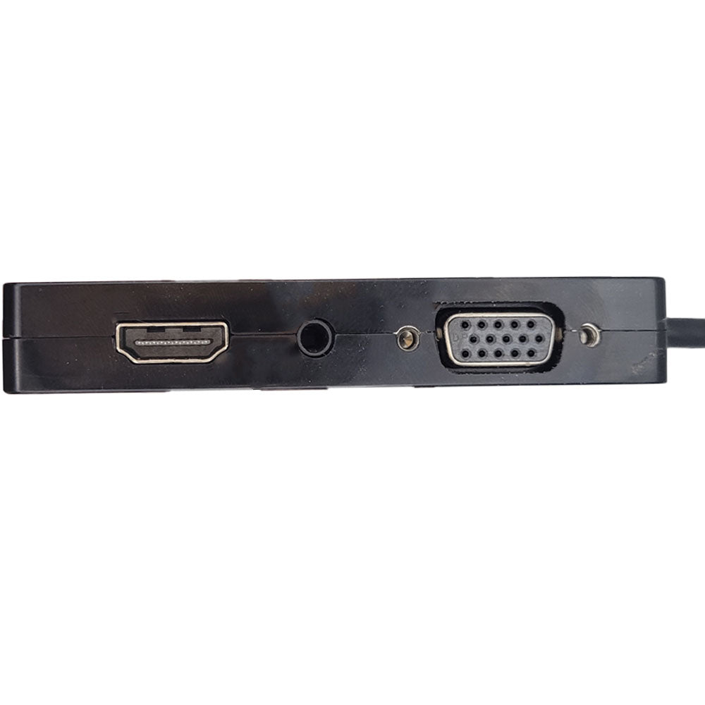 Conversor 4 em 1 Displayport Macho para Hdmi DVi Vga Cabo Fêmea - FSU
