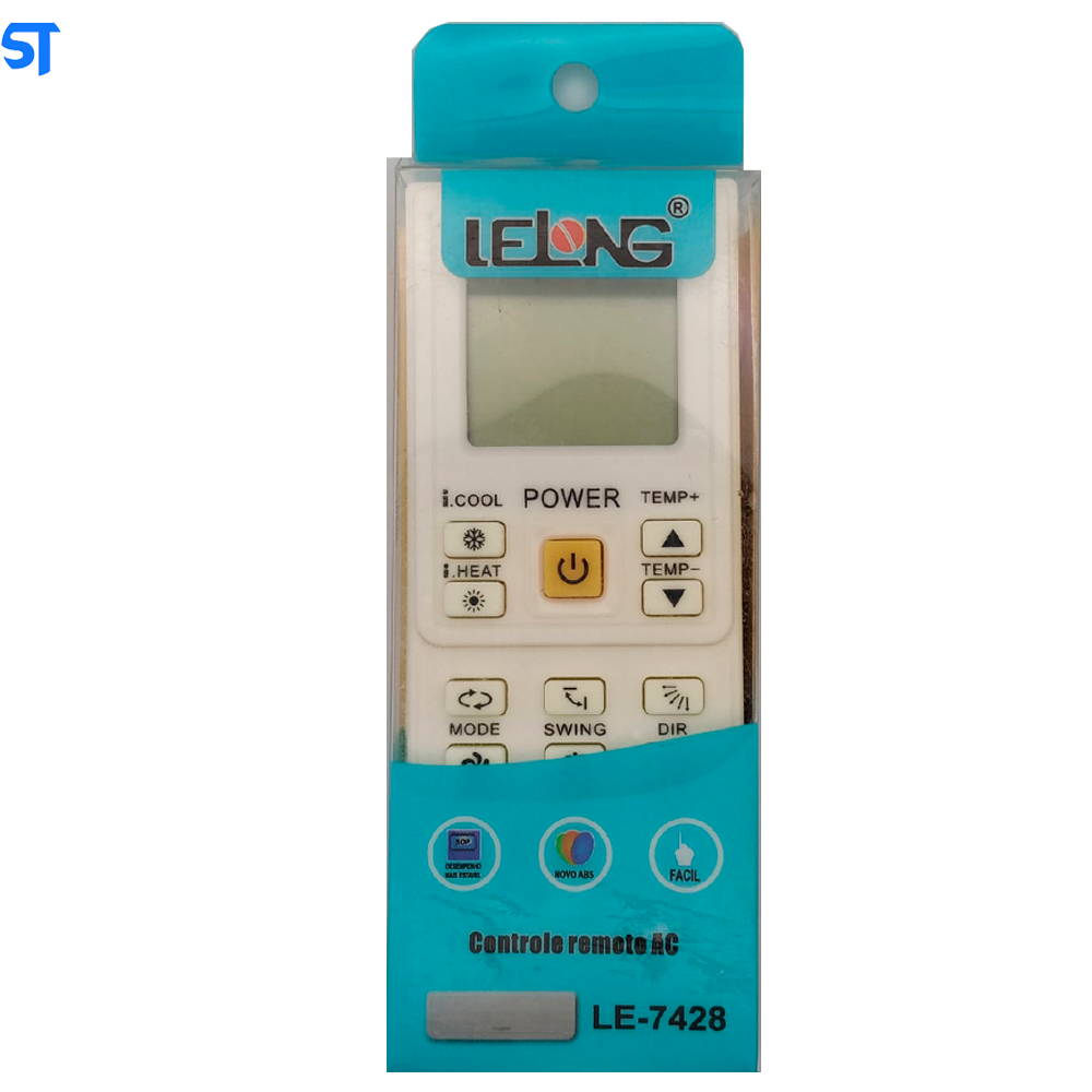 Controle de Arcondicionado AC Universal Lelong - LE-7428