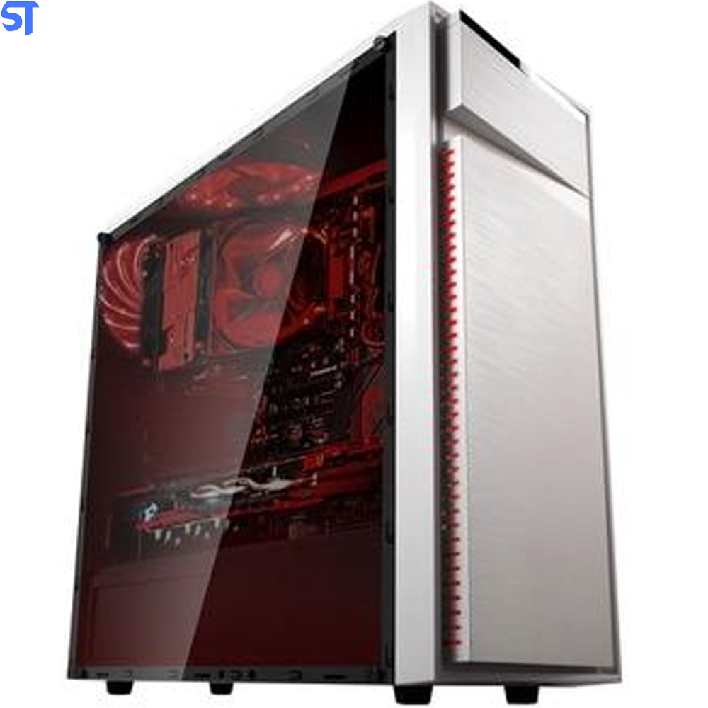 Gabinete Gamer Bg-015 Branco Bluecase - Sem Fonte / Usb 3.0 Frontal