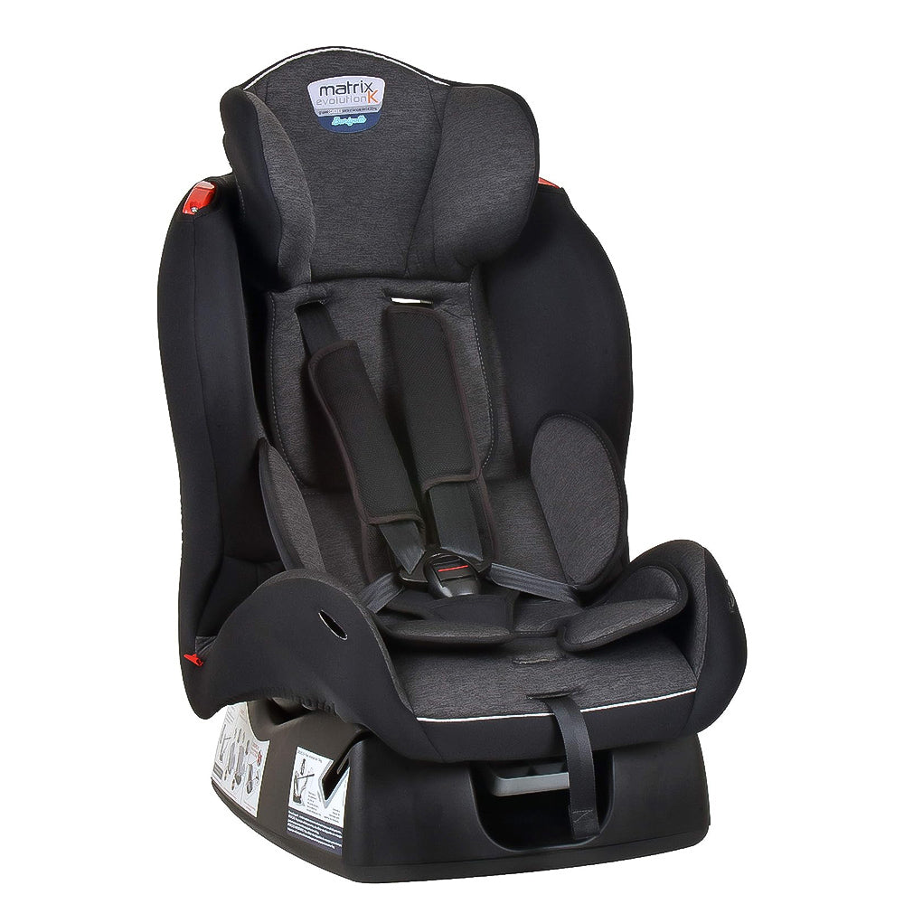 Cadeira infantil Para Carro Burigotto Matrix Evolution Mesclado Preto