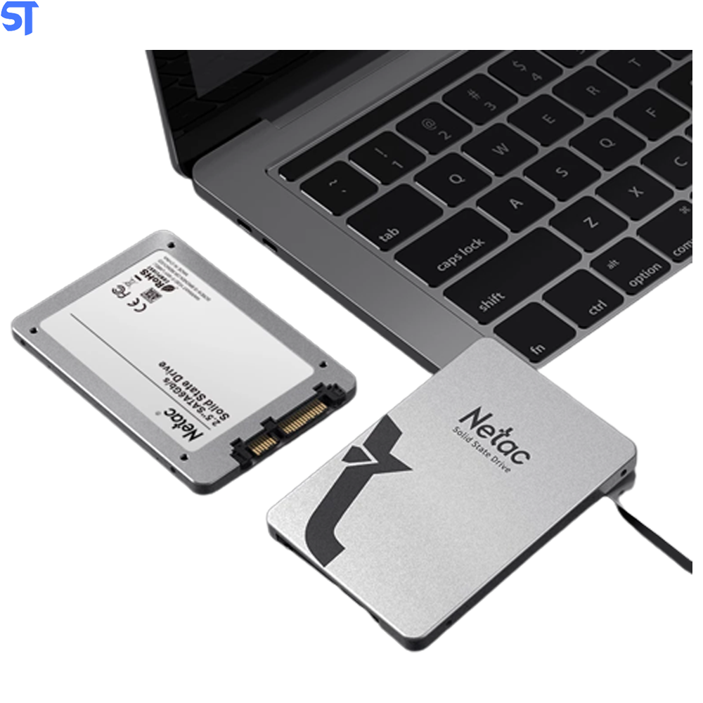HD SSD Netac 480GB 2.5`SataIII 560Mbps de Leitura 520Mbps de Gravação