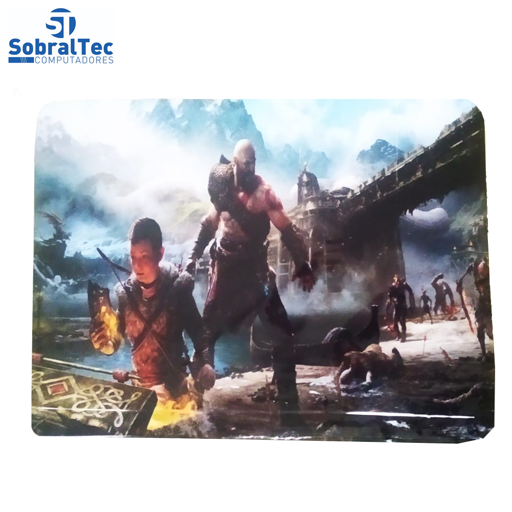Mouse Pad Tamanho G Com Varias Estampas Filmes e Jogos