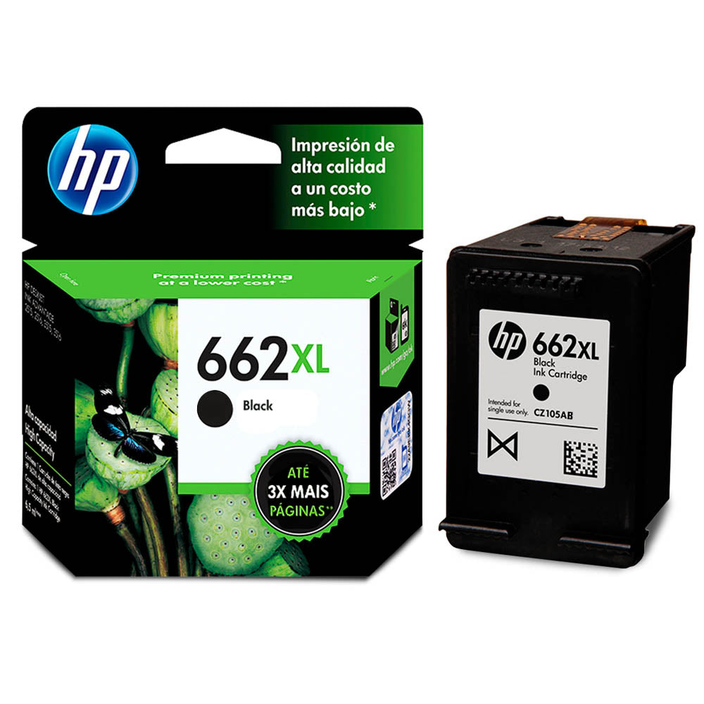 Cartucho hp 662 XL Preto CZ105ab cz105al | Original 6,5ml