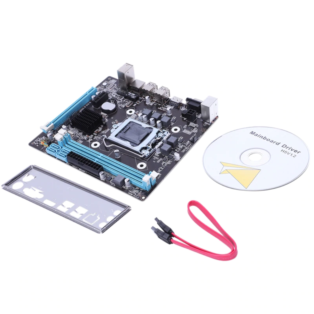 Placa Mãe Moczi HM55 Micro Atx Socket 1156 DDR3 Lan 10/100 AMI bios TG-HM55G336