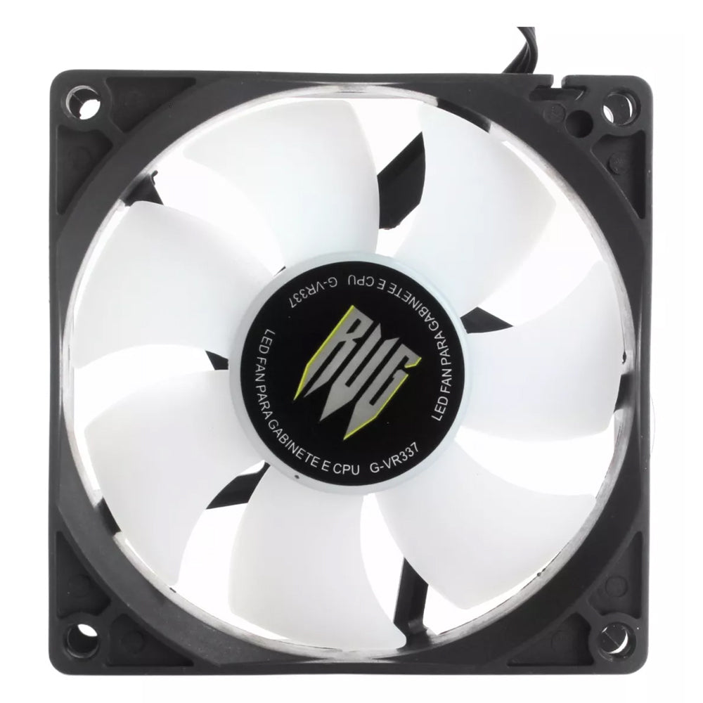 Cooler Fan RGB para Gabinete PC 80mm REVENGER - G-VR337