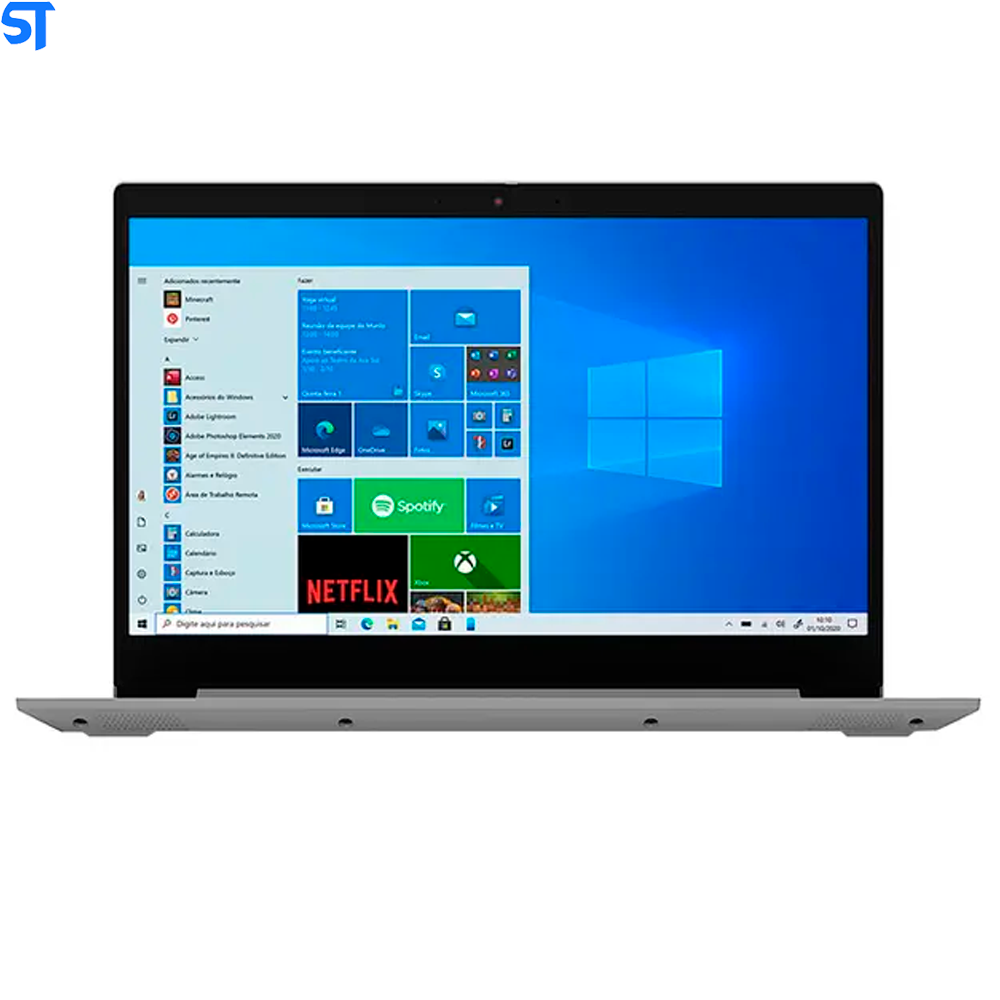 Notebook Lenovo Dual Core 4GB 128GB SSD Tela 15.6