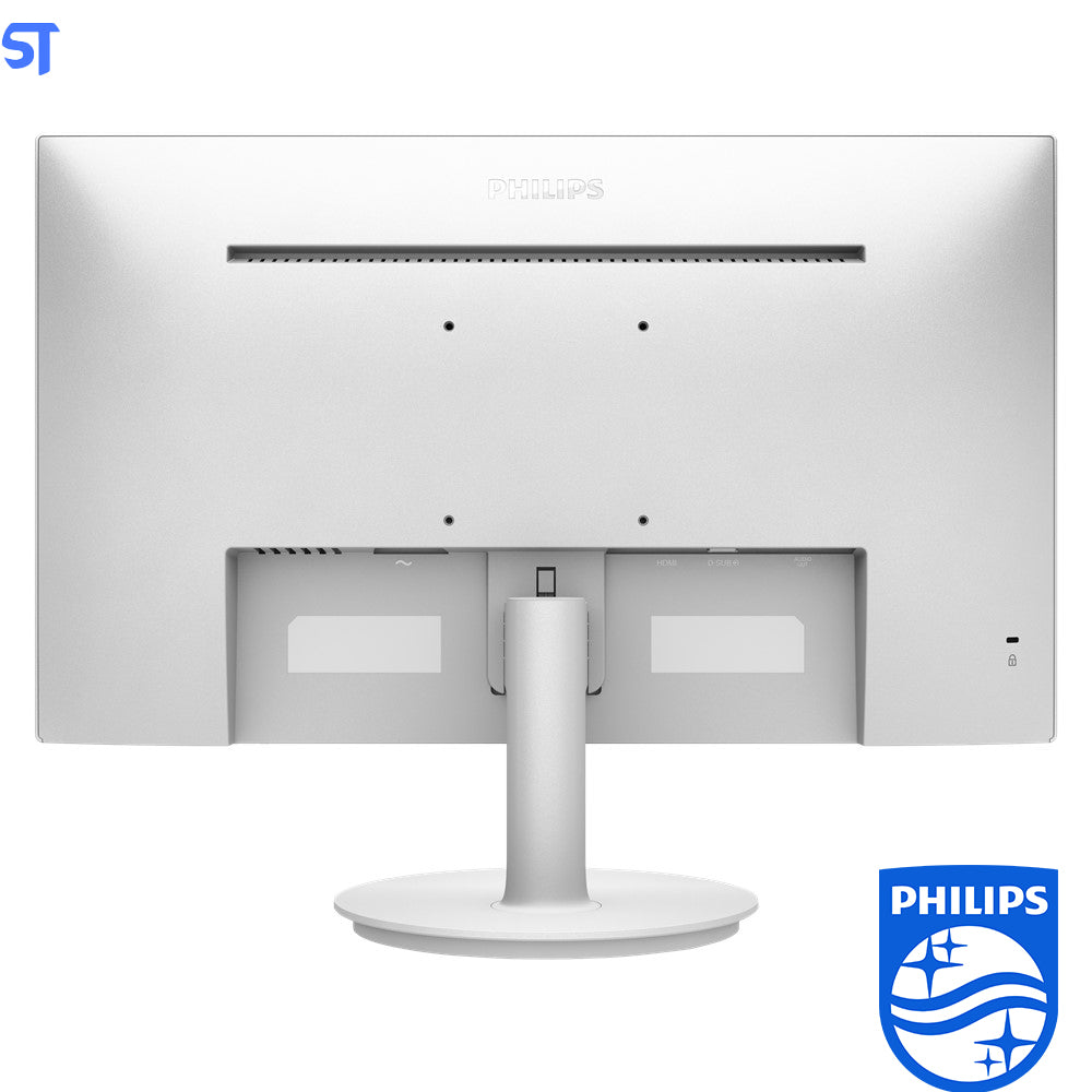 Monitor Philips 22", Full HD, Suporte Vesa, 75Hz Adaptive Sync VGA HDMI 221V8L, Branco