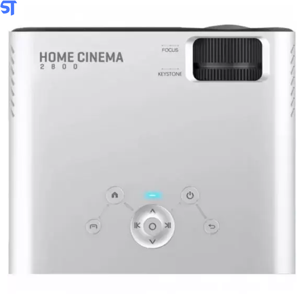 Projetor Dub Home Cinema DUB-P2800 Wifi / Android/ HDMI/ VGA/ USB/ 2800 Lumens - Branco e Preto