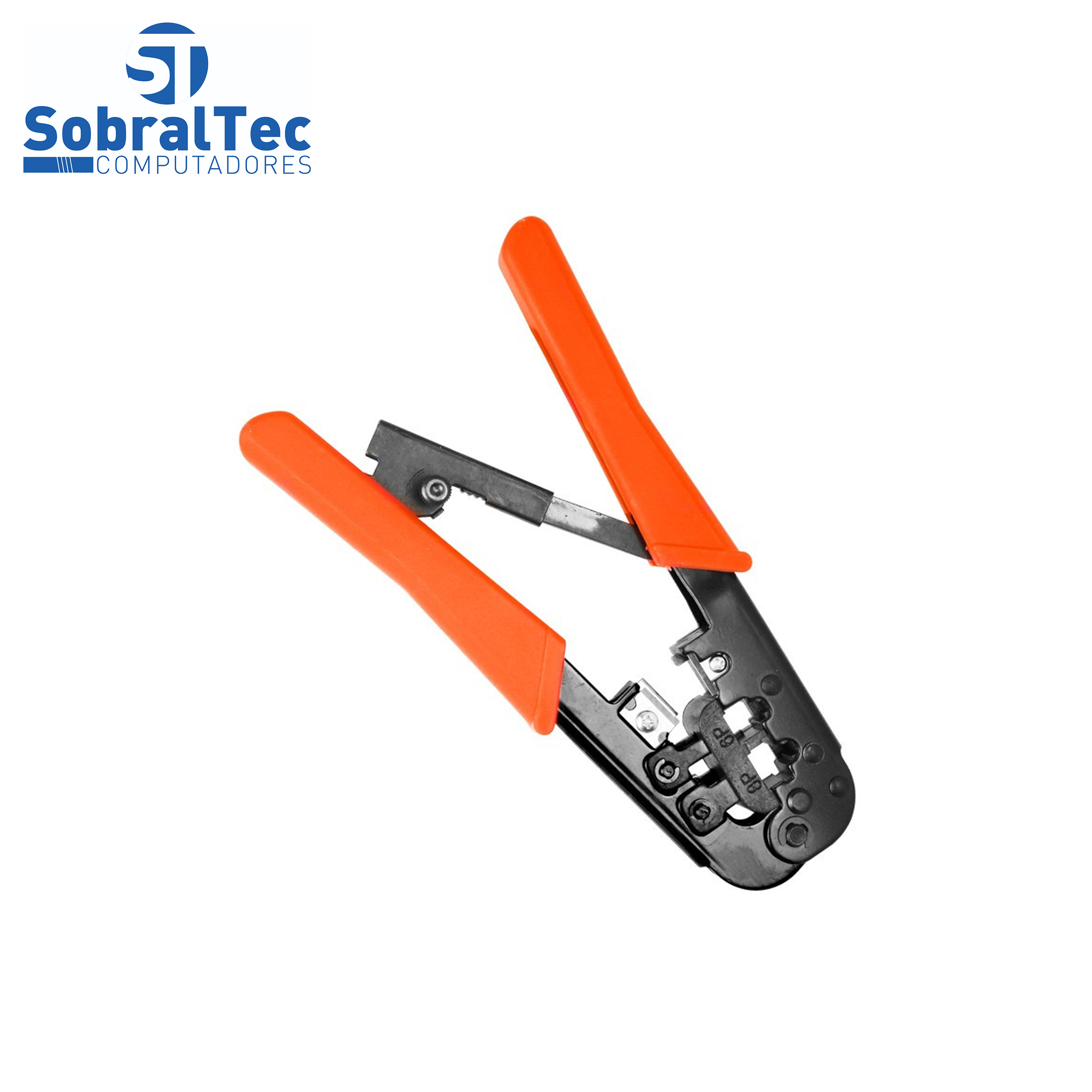 Alicate Crimpagem Rj45/Rj11 Com Catraca