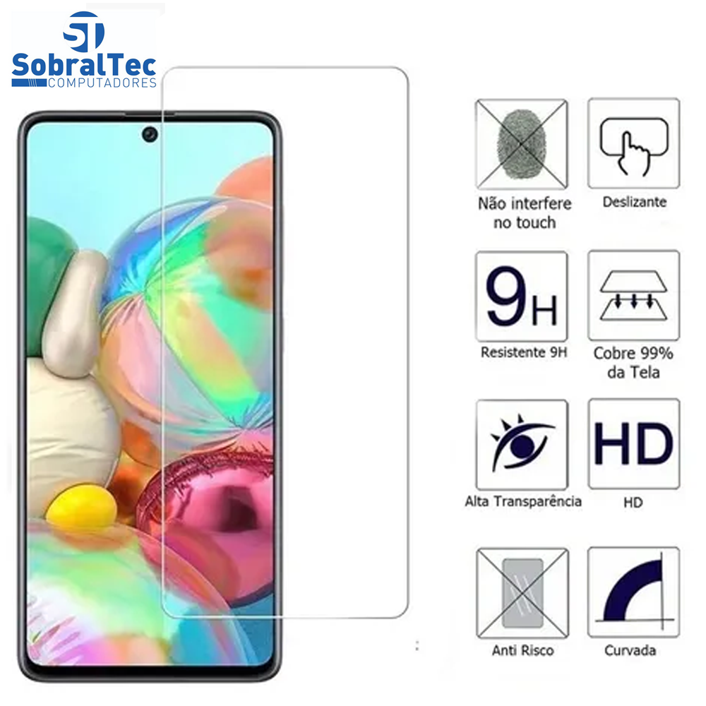 Película Protetora De Vidro Temperado Para Samsung Galaxy M51