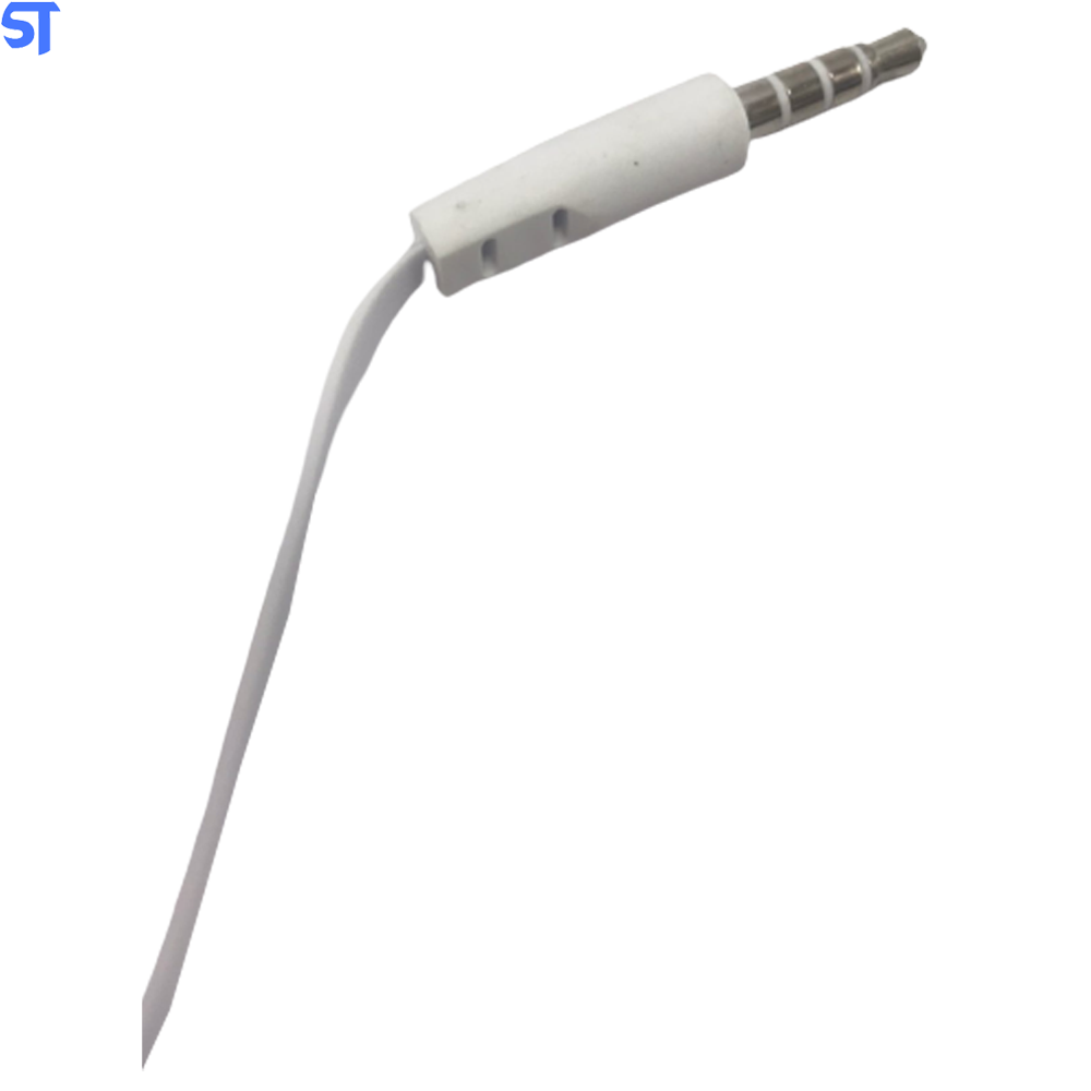 Fone De Ouvido Estéreo H'maston EJ-5  - Branco