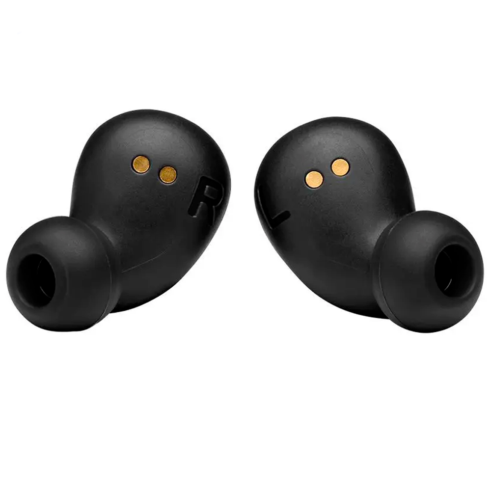 Fone de Ouvido Sem Fio JBL In Ear True Wireless Free II TWS, Bluetooth 5.0, Fast Pair, à Prova de Respingos, Preto