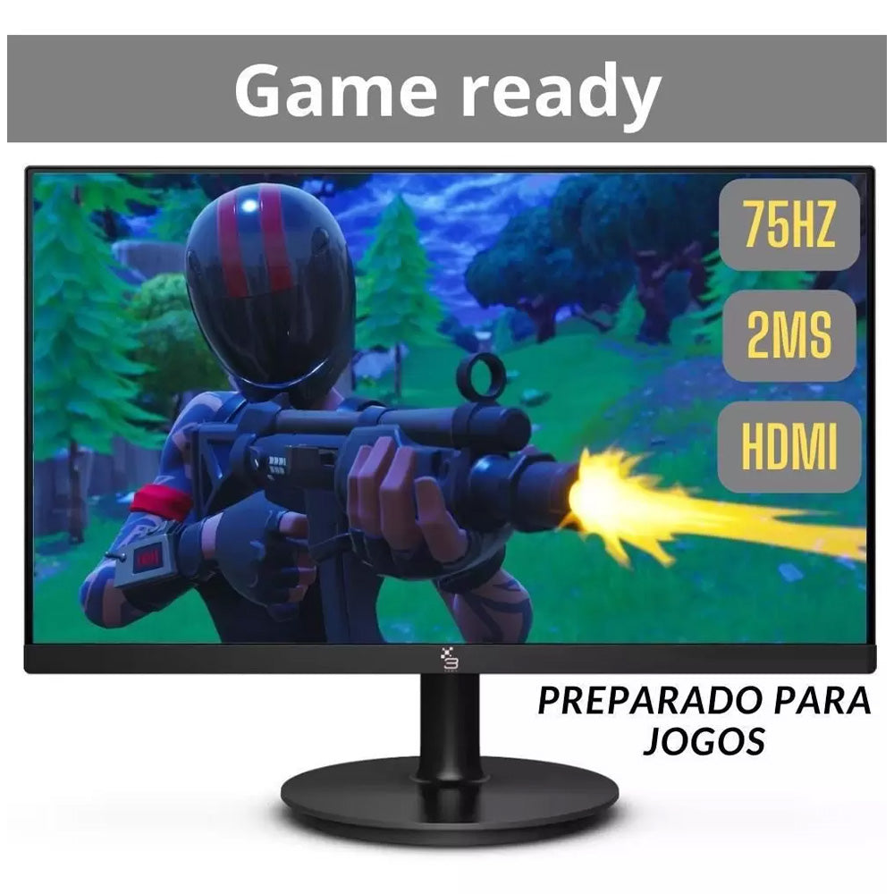 Monitor 19.5 LED 75hz 2ms HD 3green 1953G 1440x900 Com Ajuste De Inclinação