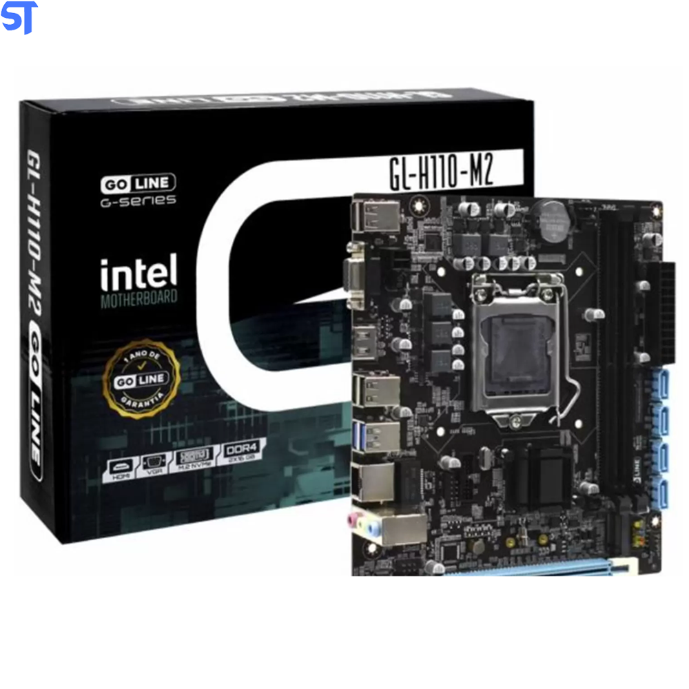 Computador Core i3-7100 - Ram 4GB DDR4 - SSD Kingston 240GB - Gabinete ATX MT-25V2BK