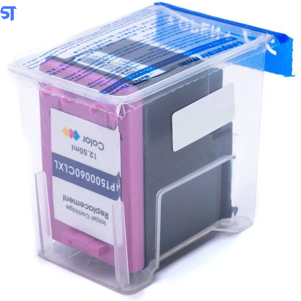 Cartucho De Tinta 60XL Color Compatível Com Hp Deskjet 60 Colorido C4680 10Ml