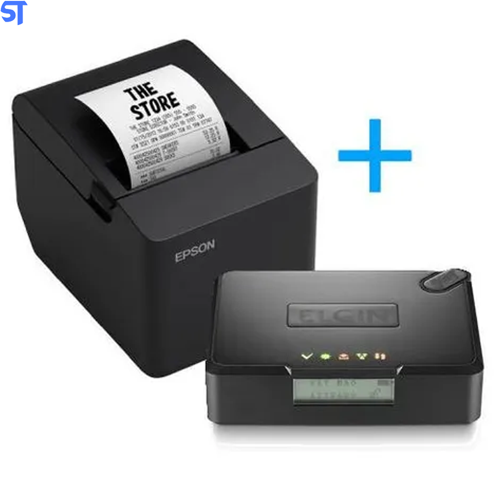 Kit PDV Modulo Fiscal Mfe Ceará Elgin Smart Com Impressora Térmica 80 Elgin MP 4200 ADV (USB/Ethernet/Serial