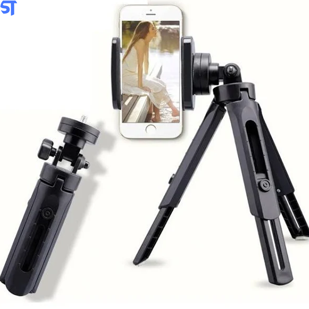 Tripé Ajustável Profissional Para Smartphone Com Rotação 360°