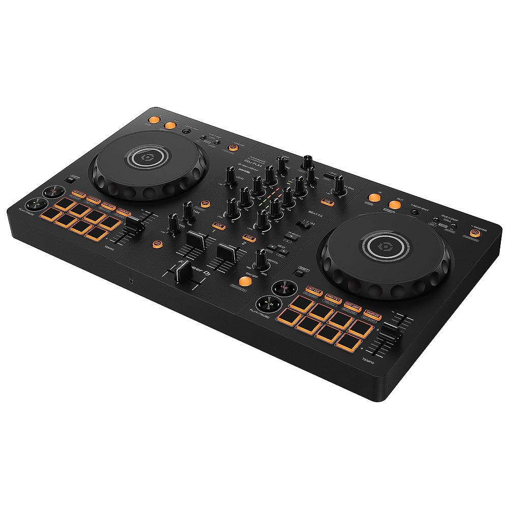 Controladora Pioneer DJ DDJ-FLX4 2 Decks Rekordbox e Serato DJ Controlador - Grafite