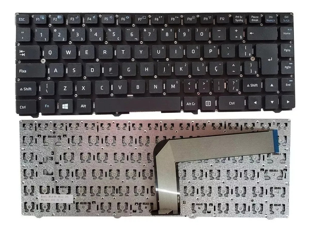 Teclado Notebook Positivo Unique S1990 S1991 980M 2460M 5410M P/n Bne F51Kw