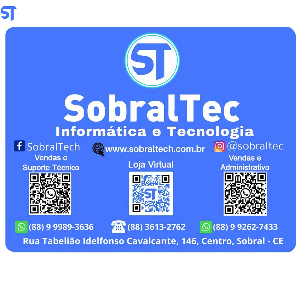 Computador Core i3 10100 Decima Geração - 4GB Memória Ram DDR4- SSD Kingston 240GB-ATX MT-25V2BK