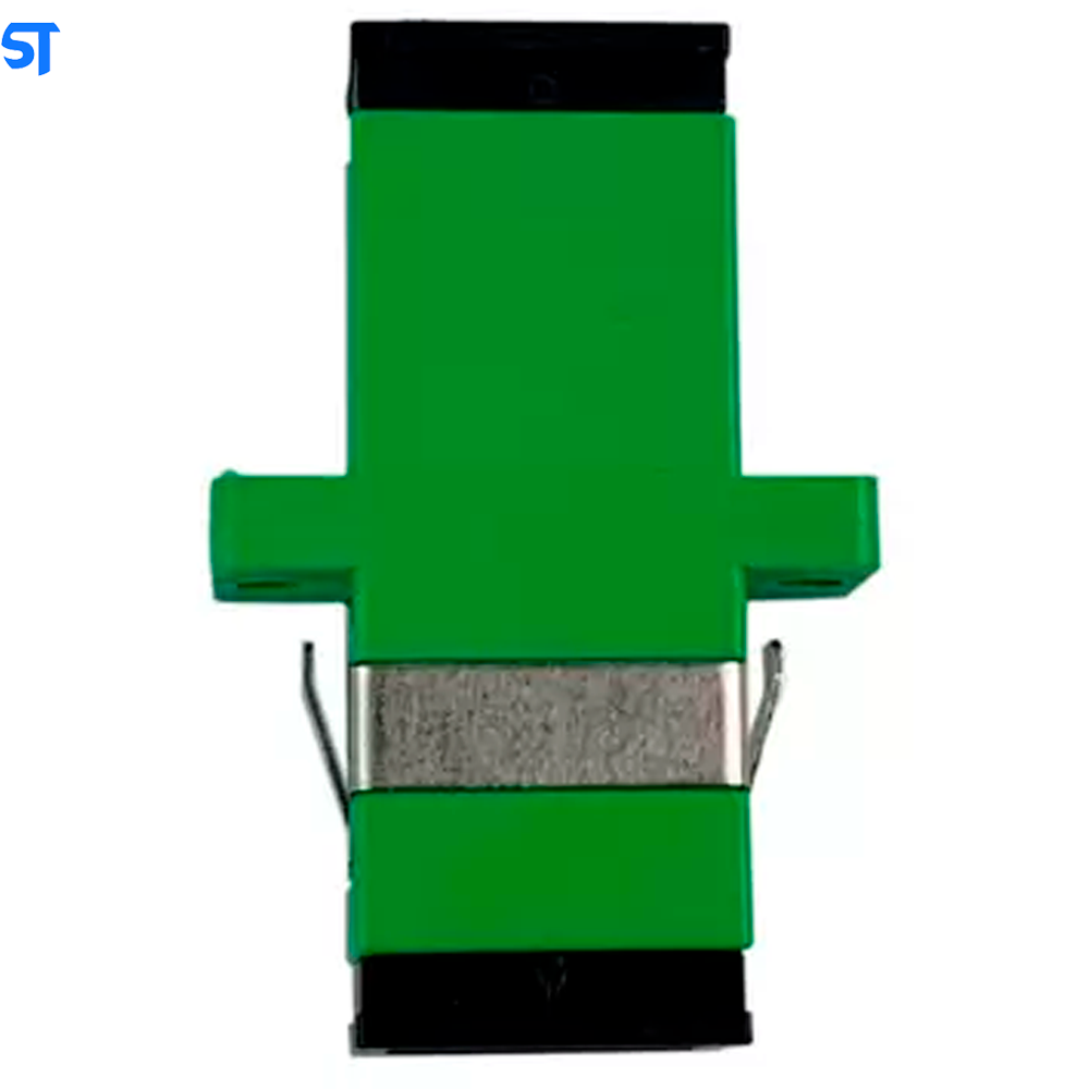 Adaptador de fibra óptica - SC/APC - SM Simplex - UNIDADE