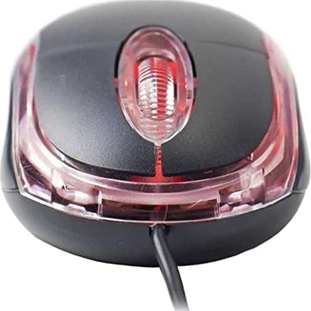 Mouse USB óptico com LED 03231 / EXBOM / MODELO: MS-9