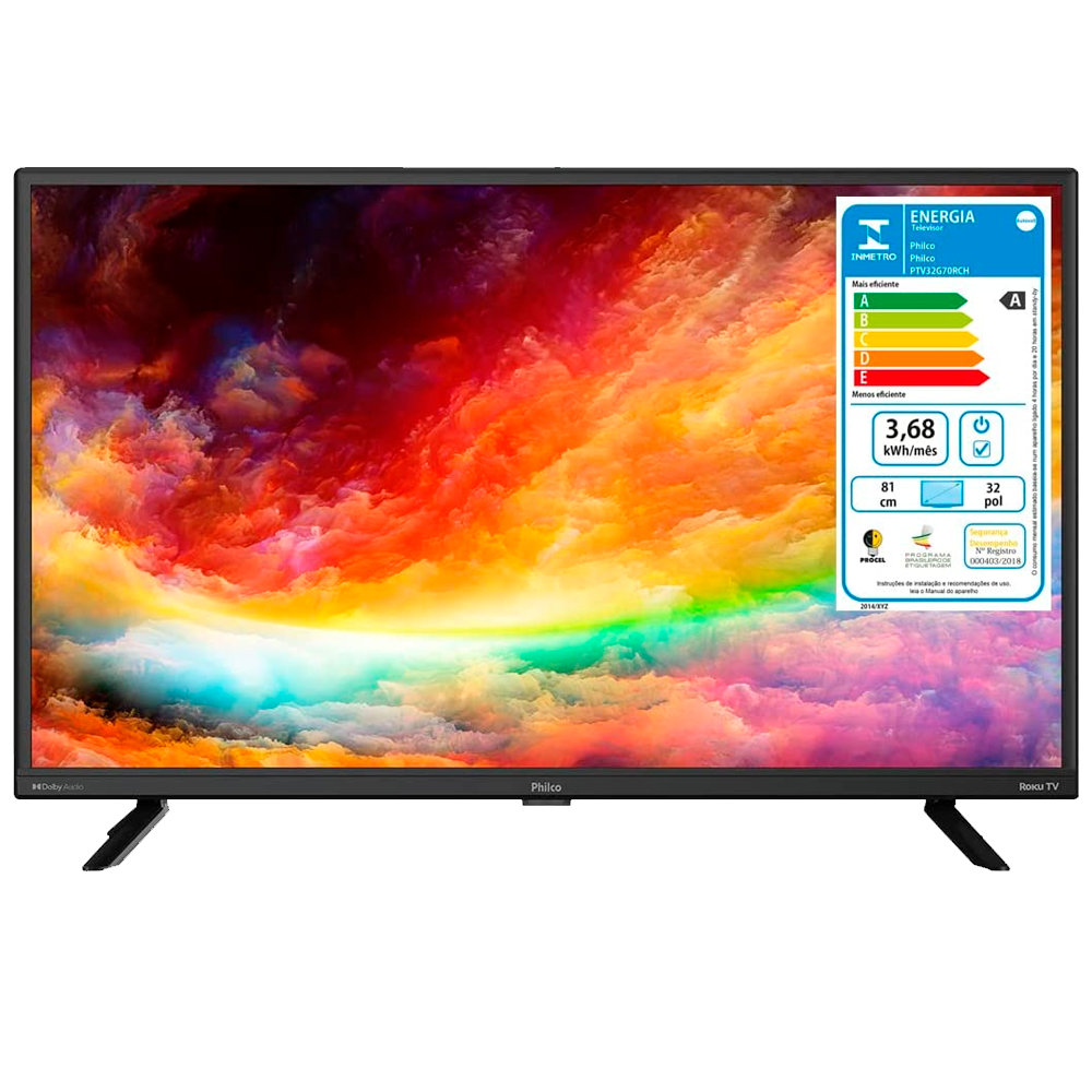 Smart TV 32 LED PHILCO Fast 