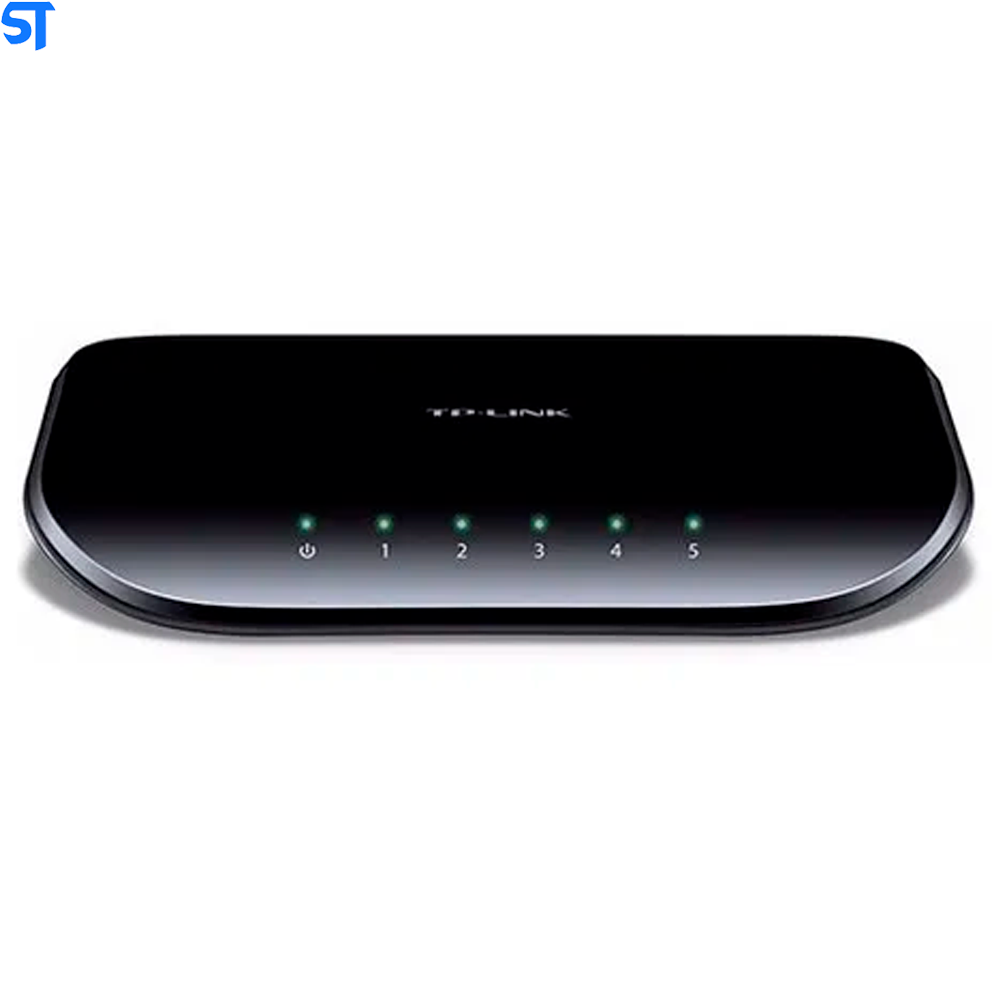 Hub Switch 5 Portas TP-Link TL-SG1005D Gigabit 10/100/1000MBps - Preto
