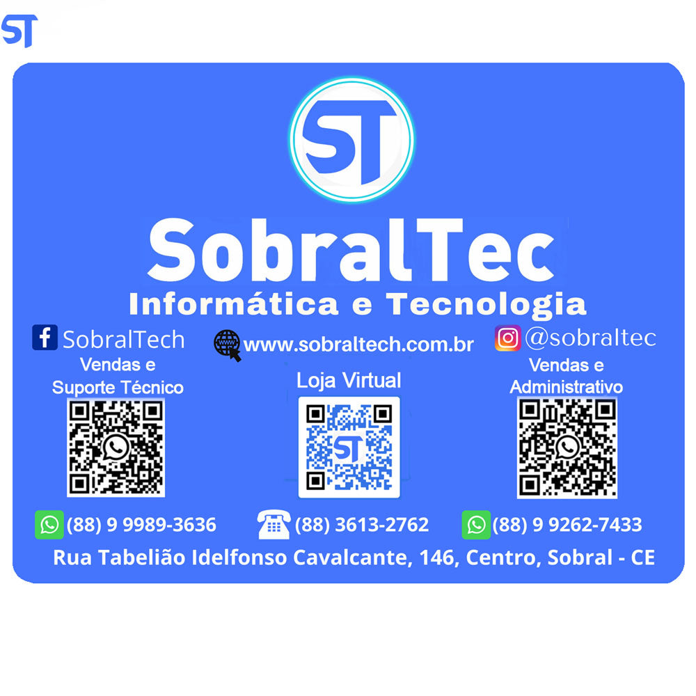 Computador ST Core i7 10700F- SSD M.2 NVME 480GB + 32GB Ram + HD 1TB -  Fonte Real ATX 750W Placa Video GTX 1050 Ti- 4GB