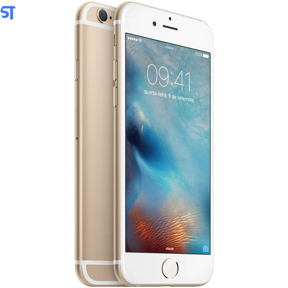 iPhone 6s Apple 64Gb Dourado iOS 13.3 Câm. 12MP 4G Tela 4,7