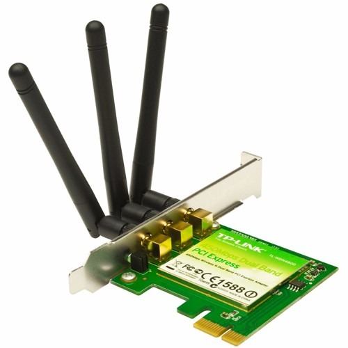 Placa de Rede Wireless PCI-E Dual Band N900 TL-WDN4800 TP-Link