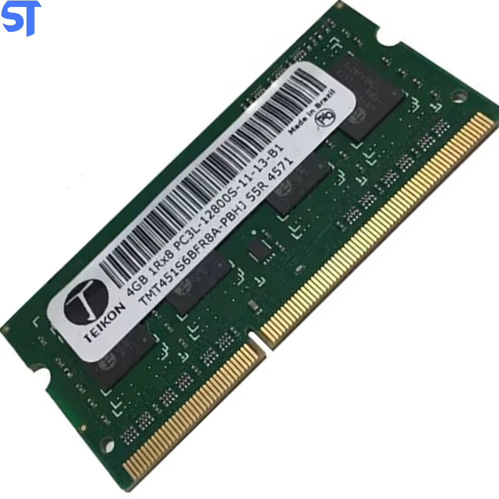 Memória Ram Notebook  Ddr3 4GB Pc3l-12800s-11-13-b1  1rx8 Teikon