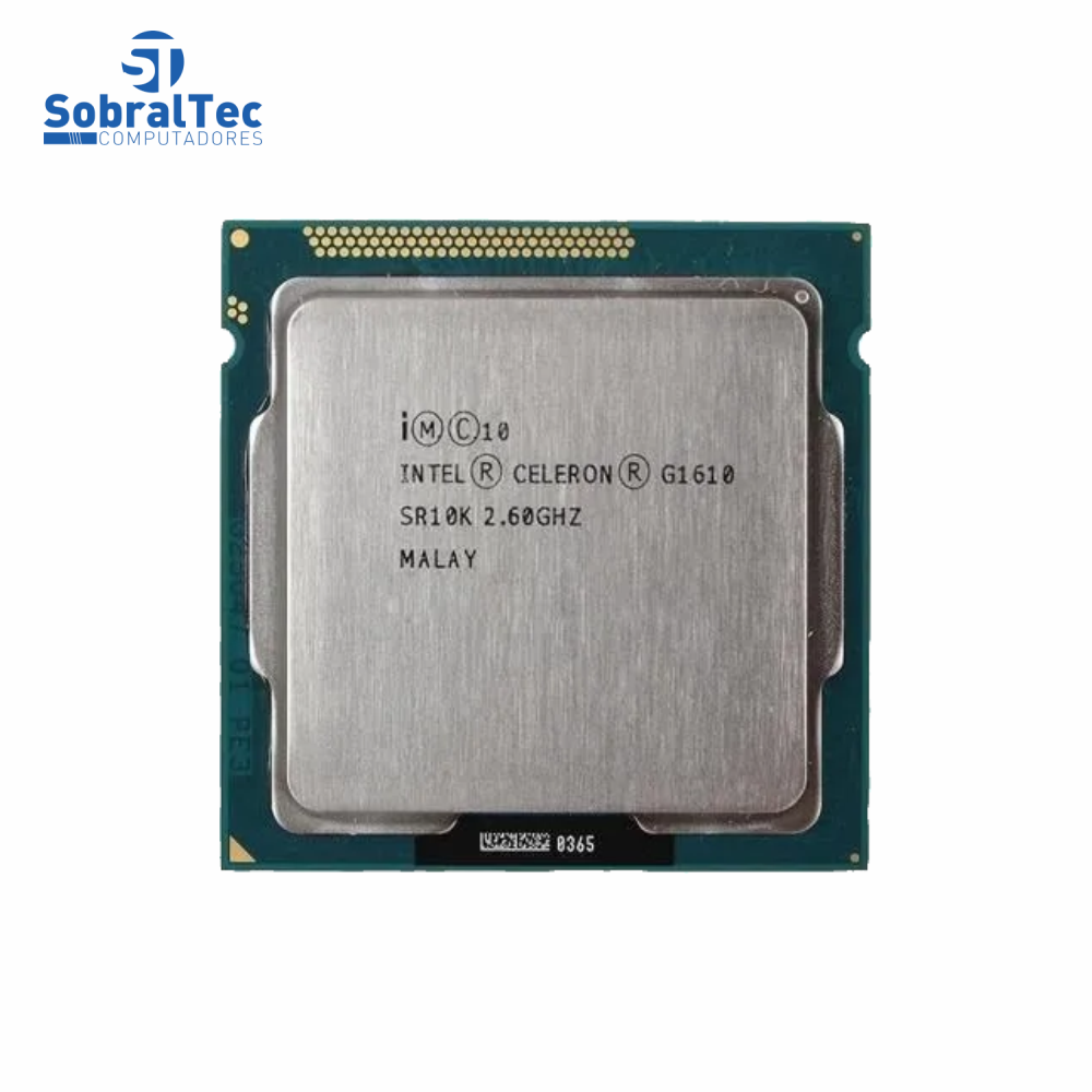 Processador Intel Celeron G1610 2.6Ghz Lga 1155 2Mb Cache 2 Núcleos