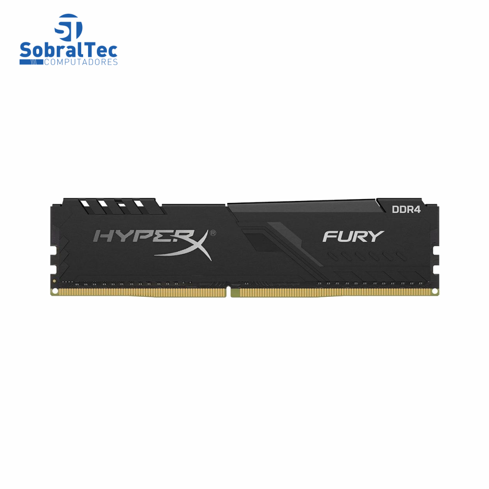 Memória Ram Desktop Ddr4 Kingston HyperX Fury 8GB 2666MHz HX426C16FB3/8