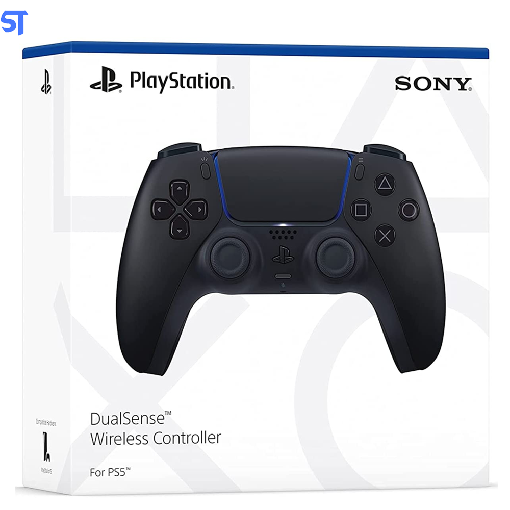 Controle Sem Fio Para PlayStation 5 DualSense, Preto Midnight Black Original