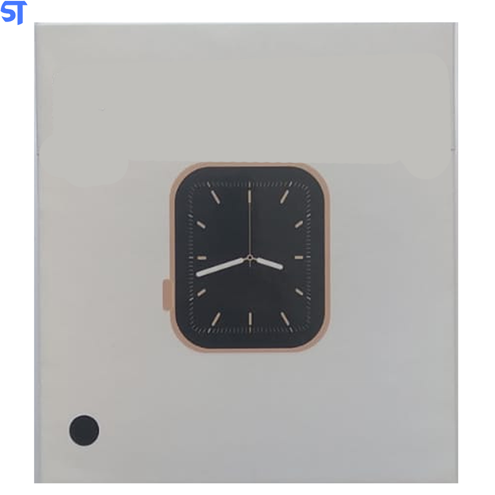 Relógio SmartWatch W26 Preto Tela Infinita Com Braçadeira De Silicone