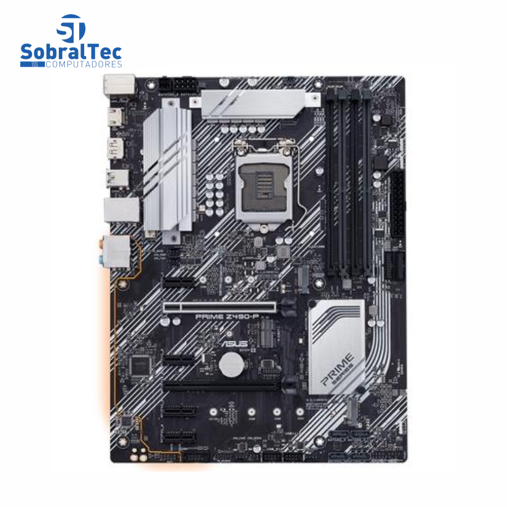 Placa Mae Asus Prime Z490-P Ddr4 Socket Lga1200 Intel Z490