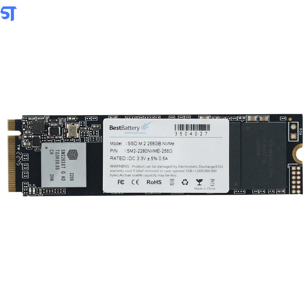 SSD M.2 NVME 256GB Bestbattery SM2-2280