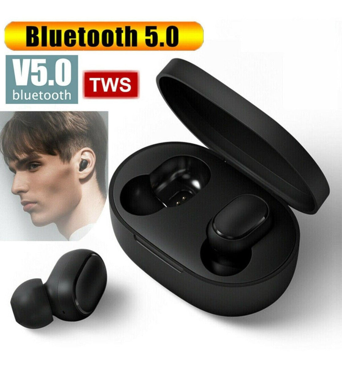 Fone De Ouvido Bluetooth 5.0 True A6s- YS-029