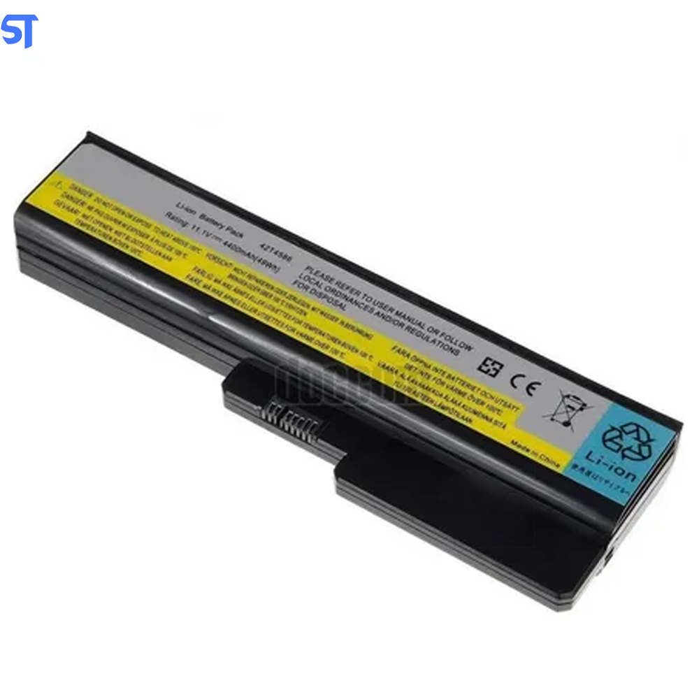 Bateria Notebook Compatível Com Ibm Lenovo B460 B550 - 6 Celulas - Preto - 10.8V